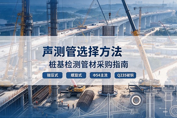 离石声测管选型标准