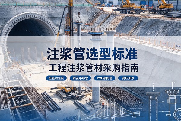 离石注浆管选型标准