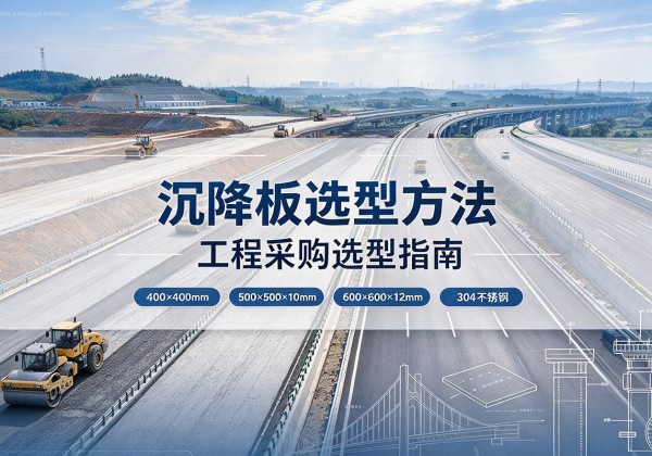 离石沉降板选择方法