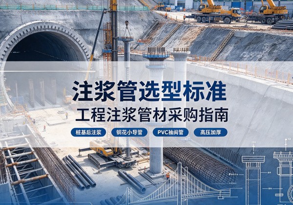 离石注浆管选型标准